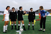 Termoli-Vastese 1989. I due capitani Gianluca Pacchiarotti e Massimo Vecchiotti
